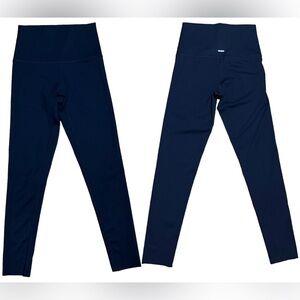 Aerie Chill Play Move High Rise Legging In Black Sz M